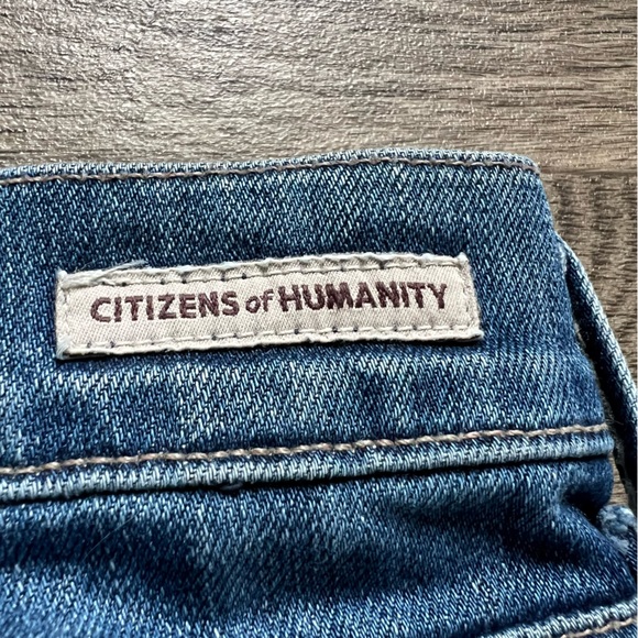 Citizens of Humanity Dani Cropped Straight Leg Denim Jeans Women's size 30 - Picture 8 of 12